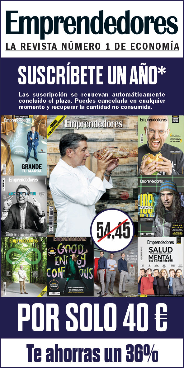 Suscripción a Emprendedores por un año (10 números)